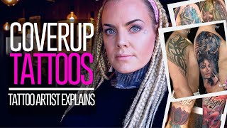 COVERUP TATTOOS⚡Everything you need to know about tattooing coverups [upl. by Nita]