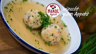 Tiroler Speckknödel  Rezept von HANDL TYROL [upl. by Nireil]