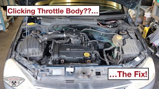 Vauxhall Corsa Clicking Throttle Body The Fix [upl. by Ramu]