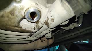 Toyota ETIOS Services Engine oil Replacement [upl. by Studnia106]