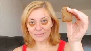 DIY HOW TO USE TEA BAGS TO GET RID OF DARK CIRCLES AND UNDER EYE BAGS AND PUFFINESS FAST [upl. by Normak]