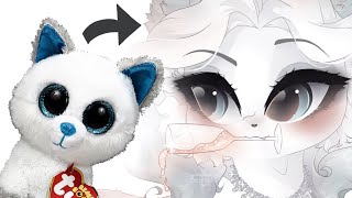 How to Draw Beanie Boo Frost [upl. by Myrtie]