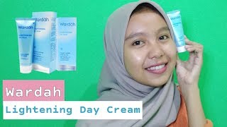 Review Wardah Lightening Day Cream  Beneran selembab itu [upl. by Adnav]