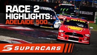 Highlights Race 2 Adelaide 500  Supercars 2020 [upl. by Donovan]