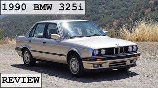 1990 BMW 325i Review The Ultimate Driving Machine from BMW [upl. by Skutchan]