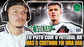 ♫ COUTINHO É DO VASCO  FutParódias  REACT [upl. by Reyaht985]