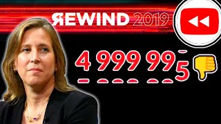 YouTube Rewind 2019 Hitting 5 Million Dislikes [upl. by Niamert]