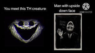 Troll face becoming uncanny  you meet this Trevor Henderson creature 2 [upl. by Conlin]