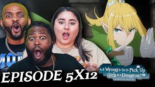 ARVELIA l Danmachi S5 Episode 12 Reaction [upl. by Lyram]