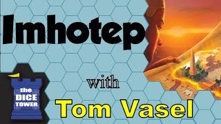 Imhotep Review  with Tom Vasel [upl. by Dilly903]