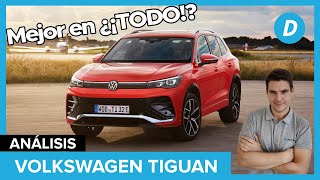 Volkswagen Tiguan 2024 VW ha hecho MUY BIEN sus deberes  Review en español  Diariomotor [upl. by Elhsa]