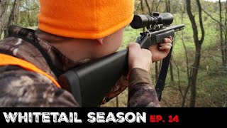 MUZZLELOADER HUNTING for Whitetail Deer Inline Muzzleloader Season [upl. by Cutty19]