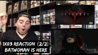 BATWOMAN  1x03 DOWN DOWN DOWN REACTION 22 [upl. by Orravan]