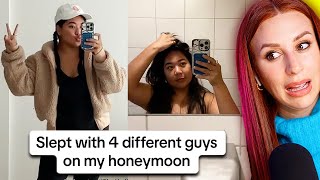 Bad honeymoons that got EXPOSED on TikTok  REACTION [upl. by Bern]