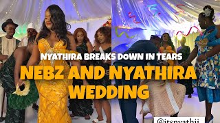 Nyathira breaks in tears inside Wedding with Nebz multimillion ruracio [upl. by Howzell]