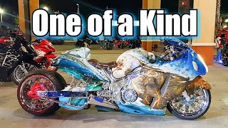 Custom Suzuki Hayabusa Bikes One of a Kind Mods [upl. by Ocsicnarf]