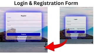 Responsive Registration Form in HTML amp CSS [upl. by Nekial]