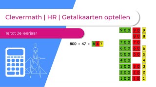 CleverMath  HR  getalkaarten optellen 1ste tot 3de leerjaar [upl. by Aratal31]