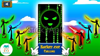 UNLOCK ALL POWER SWORD vs HACKER WIN INSANE TOURNAMENT x9999 ARMY  Stick War Legacy Mod  Stick3Apk [upl. by Annaicul]