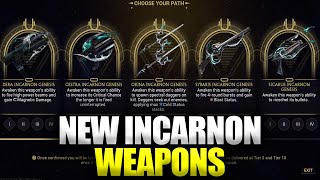 New Warframe Incarnon Weapons Are Here [upl. by Daly]