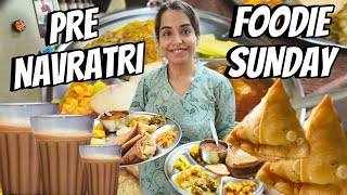 Pre Navratri Wala Foodie Sunday [upl. by Turoff782]