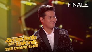 Marcelito Pomoy Takes 4th Place On Champions  Americas Got Talent The Champions [upl. by Lladnarc]