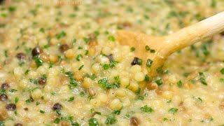 Rezept für Risotto Fregola Sarda [upl. by Sucy]