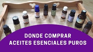 Dónde comprar aceites esenciales puros [upl. by Aener]