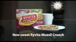 Ryvita advert Sweet Muesli Crunch [upl. by Dulcia]