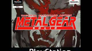 01  Metal Gear Solid Main Theme [upl. by Bogie223]