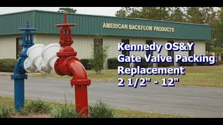 Gate Valve Packing Replacement Video [upl. by Barrow]