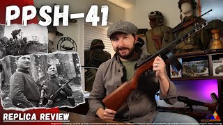 The ICONIC Soviet PPSh41  Denix Replica Review [upl. by Nylitsirk404]