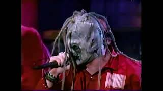 Slipknot  Wait And Bleed Live At Late Night With Conan OBrien 02252000 HQ [upl. by Adnael]