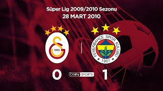 Galatasaray 0  1 Fenerbahçe Maç Özeti 28 Mart 2010 [upl. by Shaeffer]