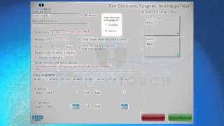 Harbortouch POS Creating a Discount [upl. by Orpha]