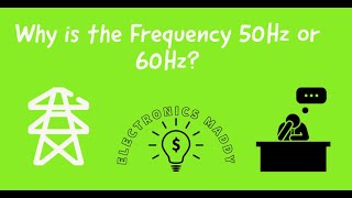 Why is the Frequency 50Hz or 60Hz [upl. by Thurstan860]