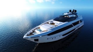 Riva 110 New Magnificent Flybridge Luxury Yacht by Riva Yachts [upl. by Dnomzed420]