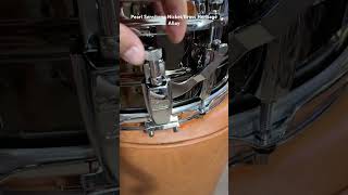 Unboxing the Pearl Sensitone NickelBrass Heritage Alloy snare drum [upl. by Loux]