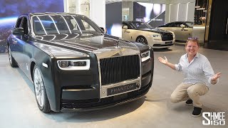 Visit RollsRoyce London The Most Exclusive Car Dealership IN THE WORLD [upl. by Rhetta384]