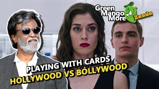 Playing With Cards Scene Hollywood Vs Bollywood Rajinikanths Worst Action Scene [upl. by Niak751]