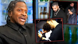 Pusha T Backs Kanye West Exposes Drake Affair With Kim amp Secret Daughter [upl. by Biernat]