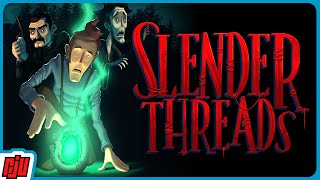 SLENDER THREADS Part 2  Lovecraftian Indie Horror Game [upl. by Elvira]