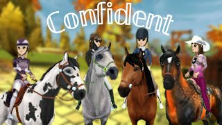 Horse riding Tales  Music video Confident [upl. by Noicpecnoc]