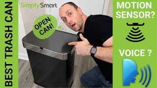 Best Smart Kitchen Trash Can  Simple Human Voice Control [upl. by Koller]