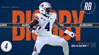 Auburn RB Tank Bigsbys highlight reel 🔥  ESPN College Football [upl. by Nhtanhoj]