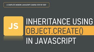 Inheritance using Objectcreate in JavaScript [upl. by Leoy]