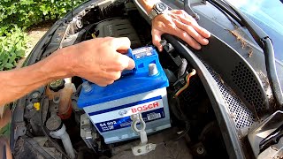 How To Change the Battery from a Opel Corsa E [upl. by Aria]