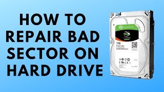 How to Repair Bad Sector on Hard Drive [upl. by Ardeahp436]