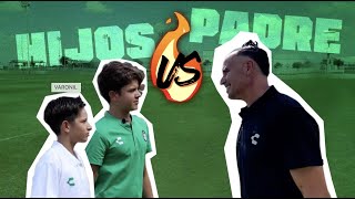 ¡RETO PADRE VS HIJOS  Con Walter quotLoritoquot Jiménez vs Bautista y Tahiel Jiménez [upl. by Anglo]