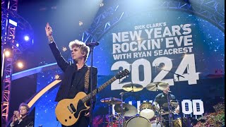 Green Day  quotAmerican Idiotquot  quotHolidayquot 2024 Dick Clarks New Years Rockin Eve [upl. by Banwell]